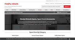 Desktop Screenshot of morphyrichardsspares.com